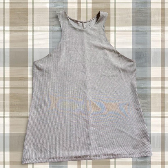 Tops - Mute Biege ribbed tank top from a new day